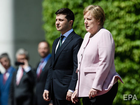 ﻿Зеленський обговорив із Меркель катастрофу в Ірані, нові ділянки розведення на Донбасі та інвестиції в українську ГТС