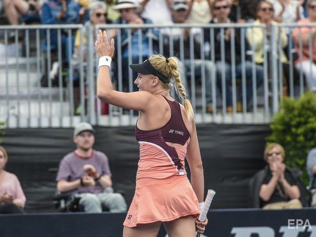 Украинка Ястремская вышла в финал теннисного турнира серии Premier в Аделаиде