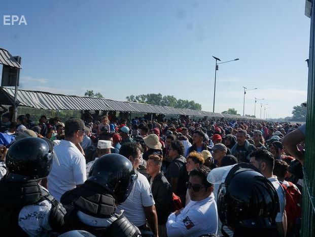 ﻿У Гватемалу прибуло приблизно 4 тис. мігрантів протягом кількох днів, вони прямують до кордону з Мексикою