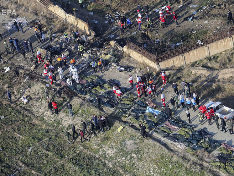 ﻿В Ірані ідентифікували тіла 169 загиблих під час катастрофи літака МАУ