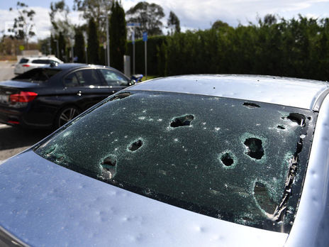 Град размером с мяч для гольфа. На Австралию обрушился мощный шторм