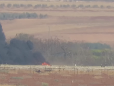 Правозащитники: В Сирии сбит, возможно, российский вертолет