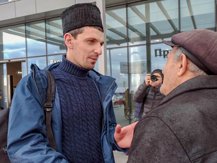 ﻿Звільнені з російської в'язниці фігуранти справи "Хізб ут-Тахрір" прибули до Сімферополя