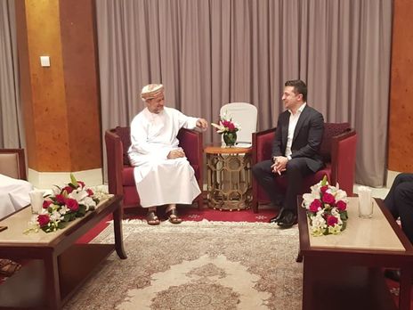 Зеленский посетил Оман в начале января