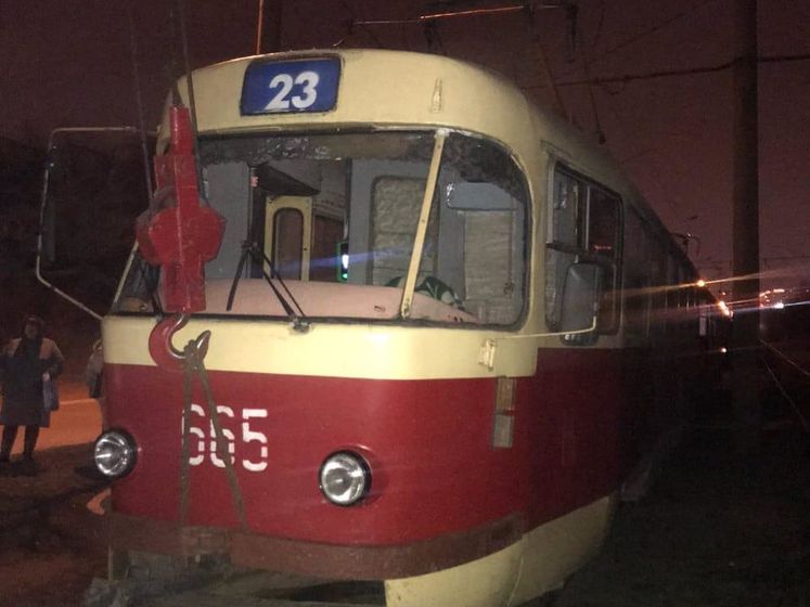 ﻿У Харкові трамвай на смерть збив пішохода