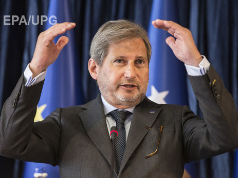 Еврокомиссар Хан: Украина и Грузия получат безвизовый режим в этом году