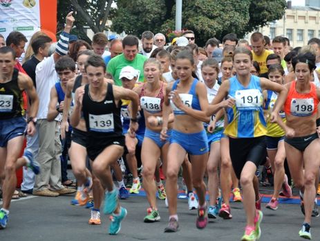 Жители Житомира в честь Дня города пробежали 