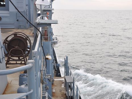 ﻿В Одесі відбулися випробування корабля, який передадуть Військово-морським силам. Фоторепортаж