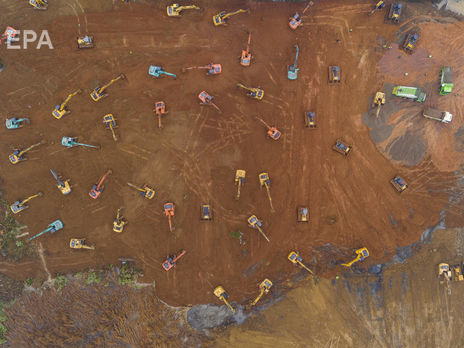 Как в Ухане за 10 дней строят больницы для зараженных коронавирусом 2019-nCoV. Фоторепортаж