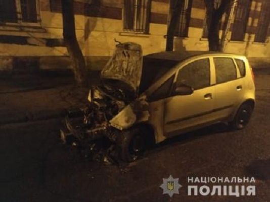 ﻿Підпал автомобіля журналістки "Радіо Свобода" зняли на відео