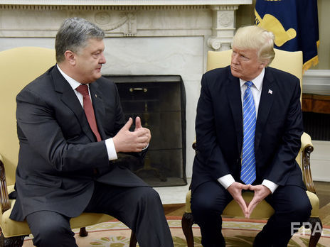 Партия Порошенко отрицает, что люди из окружения Трампа оказывали давление на экс-президента