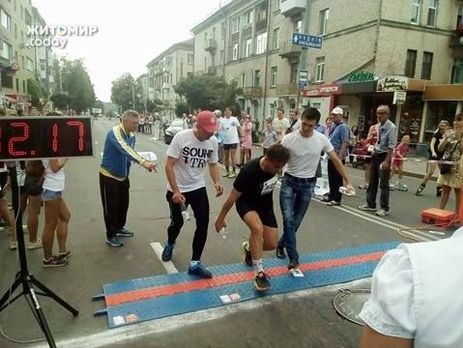 Мэра Житомира госпитализировали после финиша 