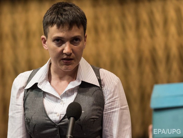 Савченко: Появление темы военнопленных на столе Минских переговоров привело к тупику