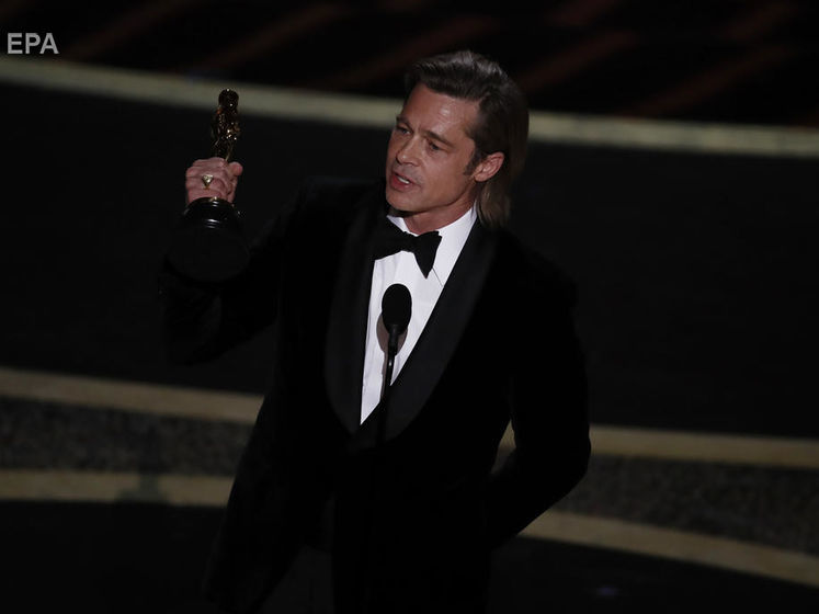 ﻿Бред Пітт здобув перший акторський "Оскар" у кар'єрі
