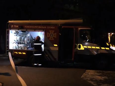 Во Львове горело студенческое общежитие, один человек госпитализирован с отравлением угарным газом