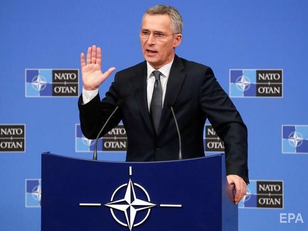 ﻿Столтенберг: НАТО продовжує надавати Україні сильну політичну та практичну підтримку
