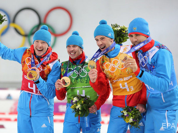 ﻿Росія втратила перше місце в медальному заліку Олімпіади 2014 через дискваліфікацію Устюгова