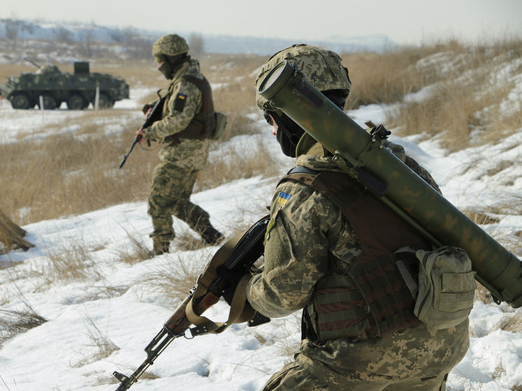 ﻿Бойовики дев'ять разів обстріляли позиції українських військових – штаб ООС