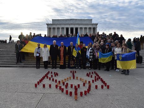﻿Українці Вашингтона вшанували пам'ять героїв Небесної сотні