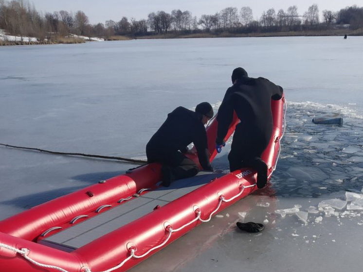 ﻿У Харківській області загинув рибалка, провалившись під лід