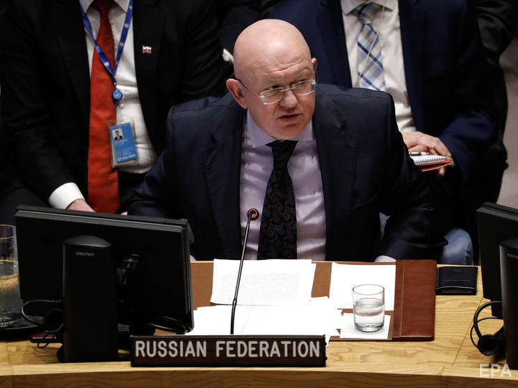 Небензя на заседании Собеза ООН обвинил Украину в "саботаже Минских договоренностей"
