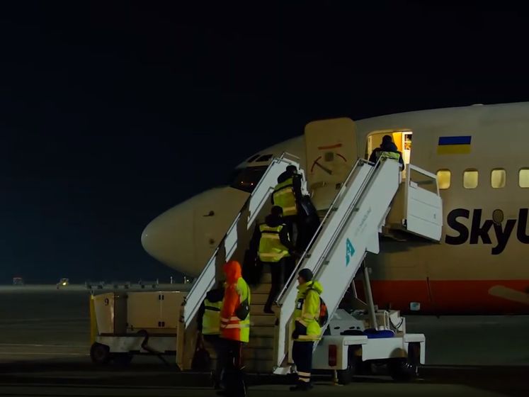 В Китай из Борисполя вылетел самолет для эвакуации украинцев. Видео