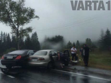 Во Львовской области в ДТП попал нардеп Ланьо