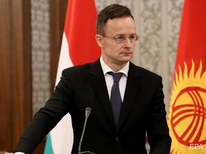 ﻿Сіярто заявив, що на підтримку України Угорщина із 2014 року виділила €225 млн