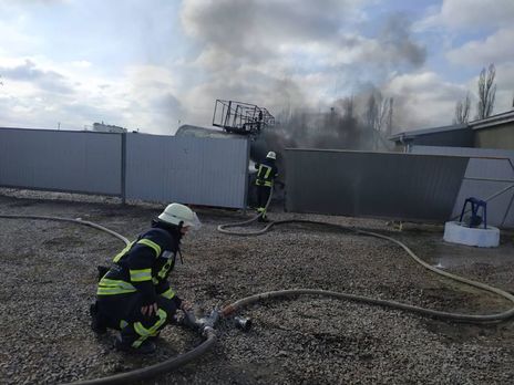 ﻿У Херсонській області стався вибух на заправці