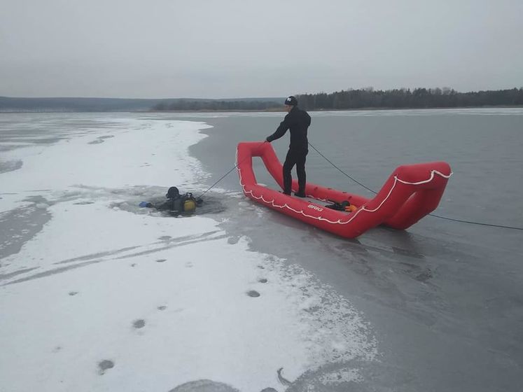 В Харьковской области три рыбака погибли, провалившись под лед