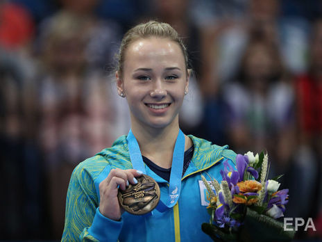 ﻿Двоє українок завоювали медалі на етапі Кубка світу зі спортивної гімнастики