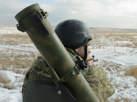 ﻿Бойовики п'ять разів обстріляли позиції українських військових на Донбасі, без утрат