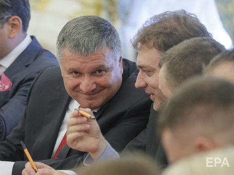 Аваков (на фото) назвал Суркова отставным шовинистом