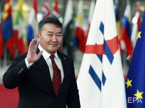 ﻿Президента Монголії ізолювали на 14 днів після відвідування Китаю