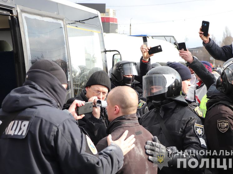 ﻿Зіткнення на ринку "Барабашово" в Харкові. 56 учасників повідомили про підозру