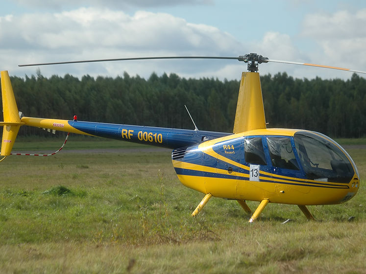 В Астраханской области РФ разбился вертолет