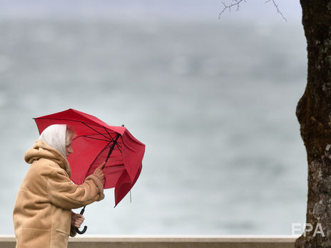 В Украине объявлено штормовое предупреждение