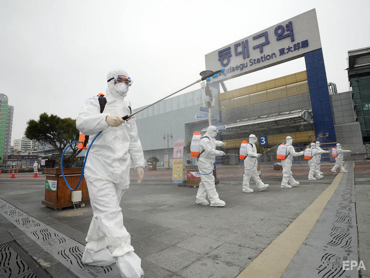 ﻿Коронавірус SARS-CoV-2. У Південній Кореї масово заразилися члени релігійної секти