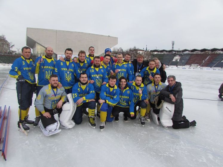 Украина завоевала серебро на чемпионате мира по хоккею с мячом