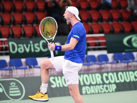 Сборная Украины по теннису выиграла у Тайваня матч на Кубке Дэвиса