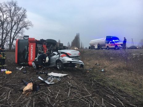 В Киевской области в ДТП погибли три человека