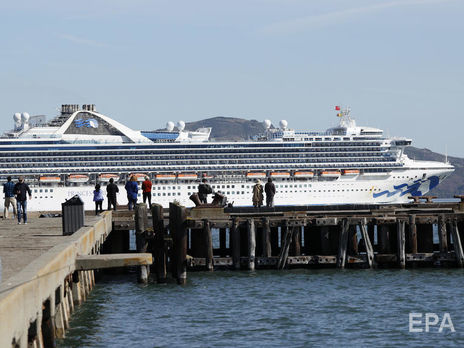 ﻿Лайнер Grand Princess, на борту якого 21 інфікована коронавірусом людина, прибув у порт Окленда