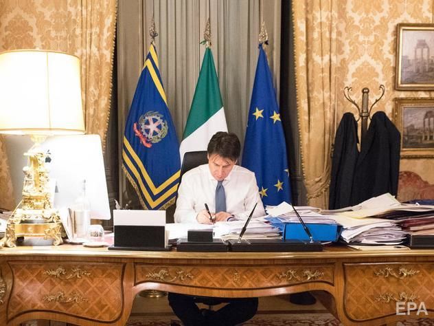 "Я сижу дома". Премьер-министр Италии издал указ о борьбе с коронавирусом