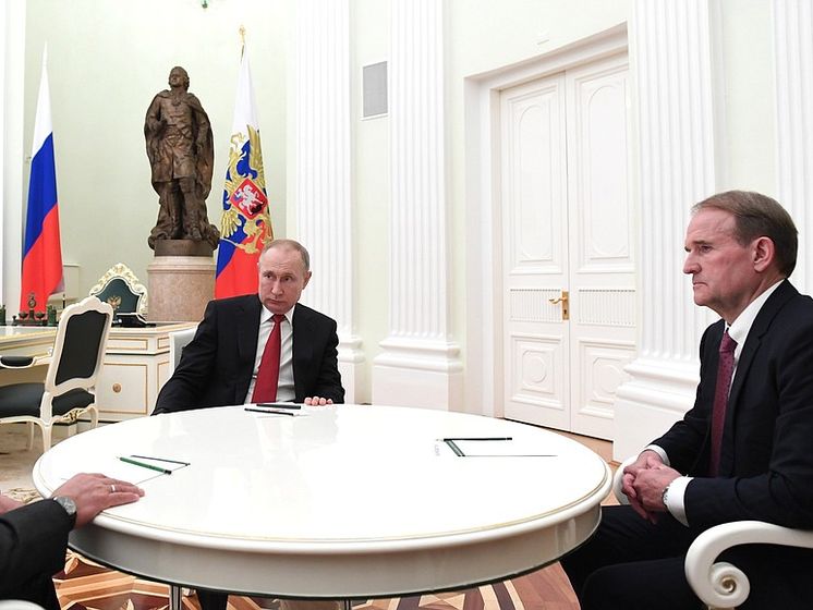 Медведчук обсудил с Путиным идею создания "парламентского измерения нормандского формата"