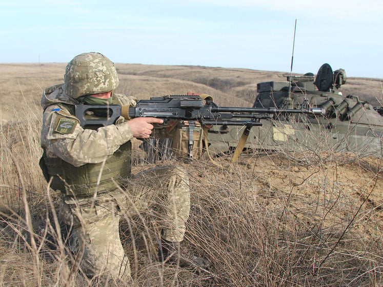 Один украинский военный получил ранения на Донбассе &ndash; штаб ООС