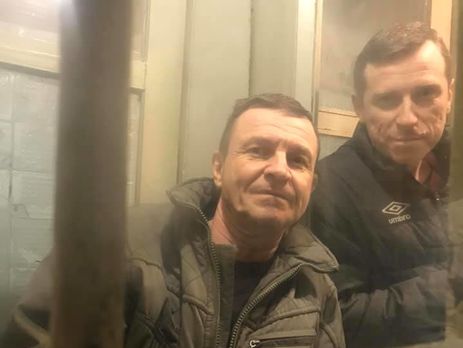 4 квітня 2019 року Дудку (ліворуч) та Олексія Бессарабова засудили до 14 років в'язниці
