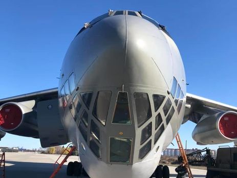 В Китай за медоборудованием отправили военный самолет Ил-76