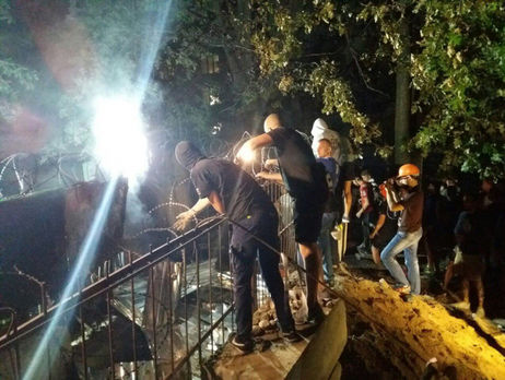 В Святошинском районе Киева повторно вспыхнул конфликт из-за стройки