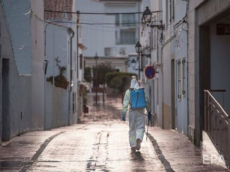 ﻿Пандемія COVID-19. В Іспанії протягом доби померло 832 людини – більше, ніж у будь-який інший день