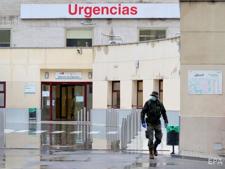 ﻿В Іспанії протягом доби від коронавірусу померло 849 осіб. Це новий антирекорд